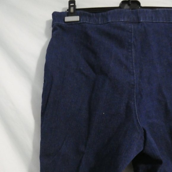 CROFT & BARROW | large stretch average | Blue Slip-On Denim | NWOT - Picture 10 of 14